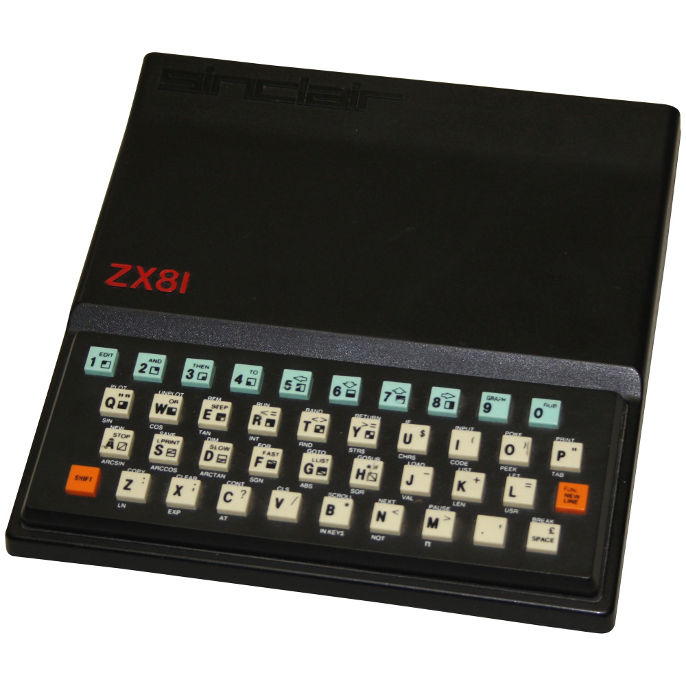 ZX 81-et ábrázoló kép